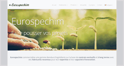 Desktop Screenshot of eurospechim.com